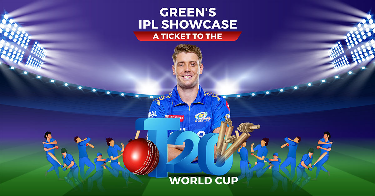 Green’s IPL Showcase: A Ticket to the T20 World Cup