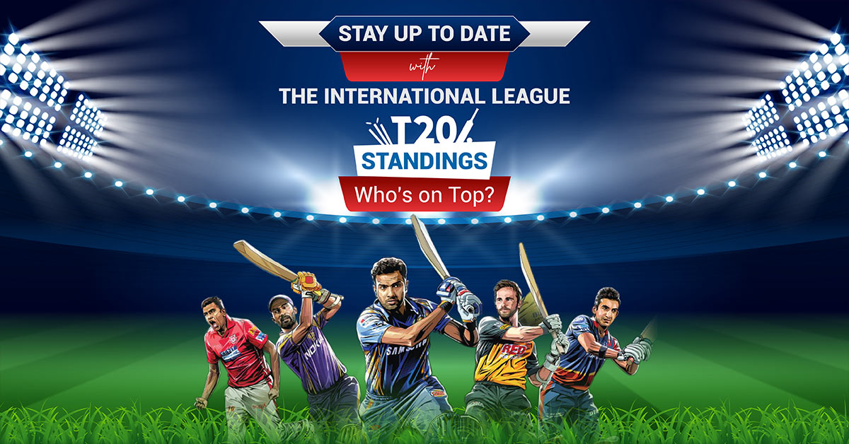 Stay Up to Date with the International League T20 Standings – Who’s on Top?