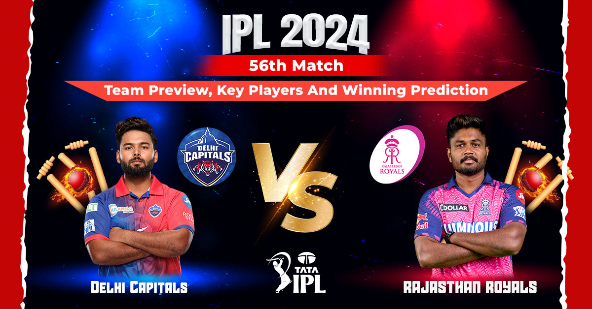 DC vs RR Match 56th, IPLT20: Team Preview, Key Players And Winning Prediction