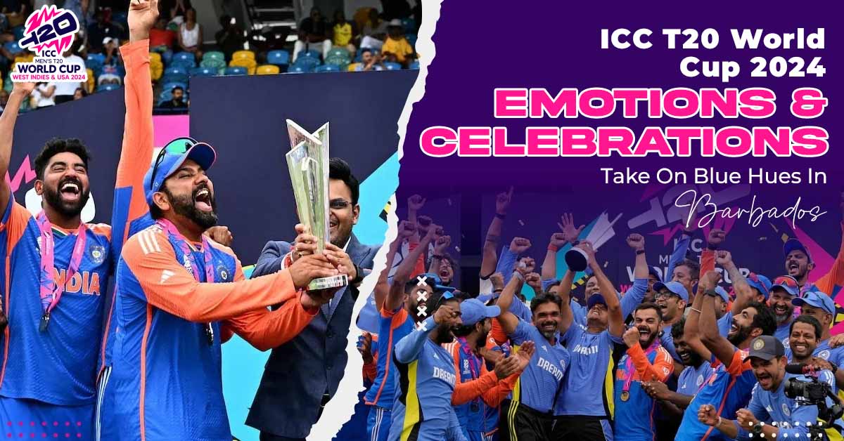 ICC T20 World Cup 2024: Emotions And Celebrations Take On Blue Hues In Barbados