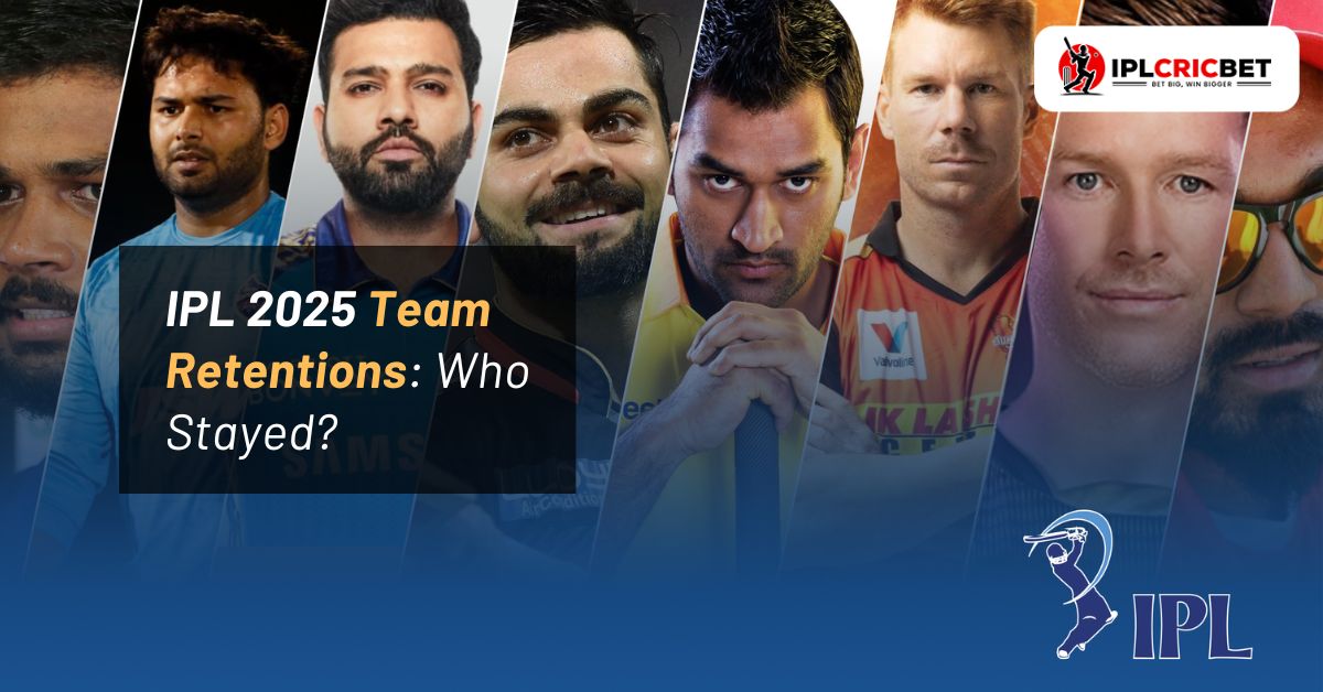 IPL 2025 Team Retentions: Who Stayed?