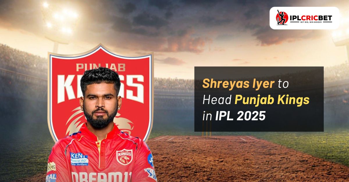 Shreyas Iyer to Head Punjab Kings in IPL 2025